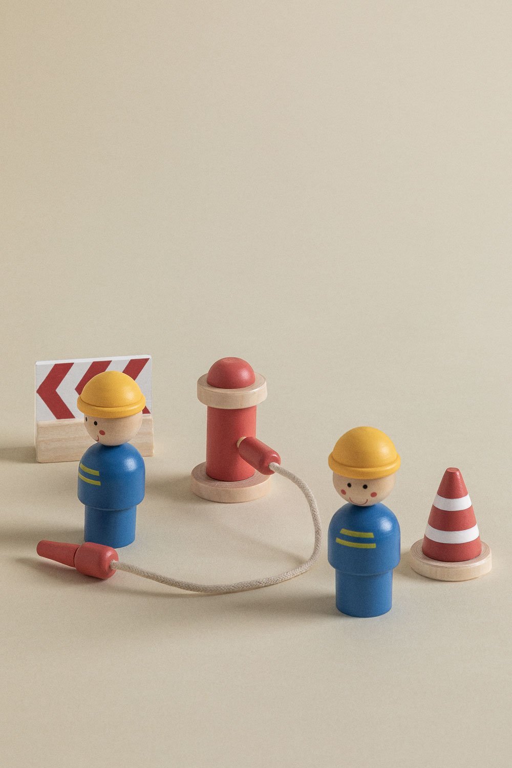 Camion de pompier en bois pour Kenan Kids, image de la galerie 6