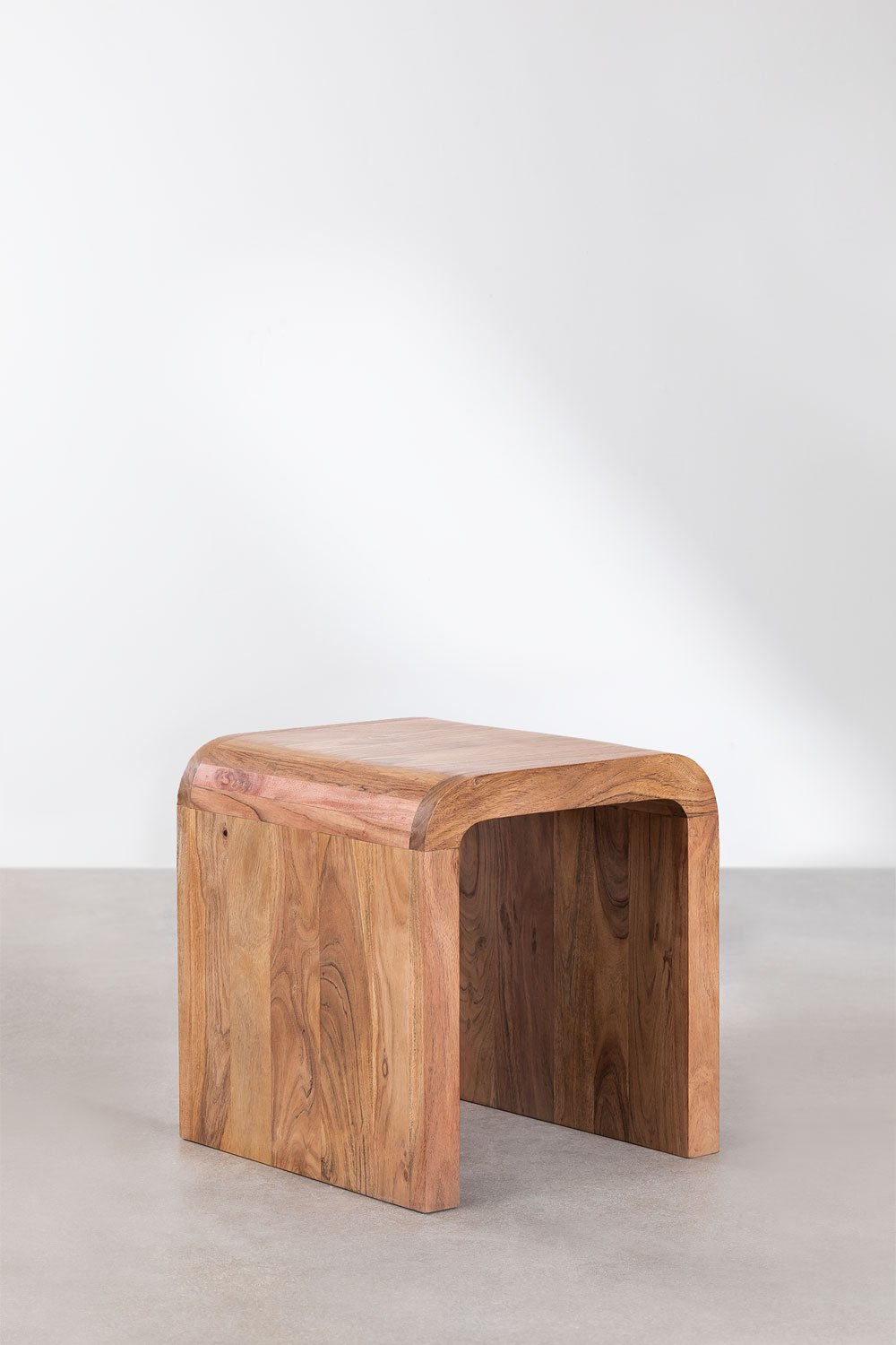 Table de Chevet en Bois d'Acacia Vacry, image de la galerie 4