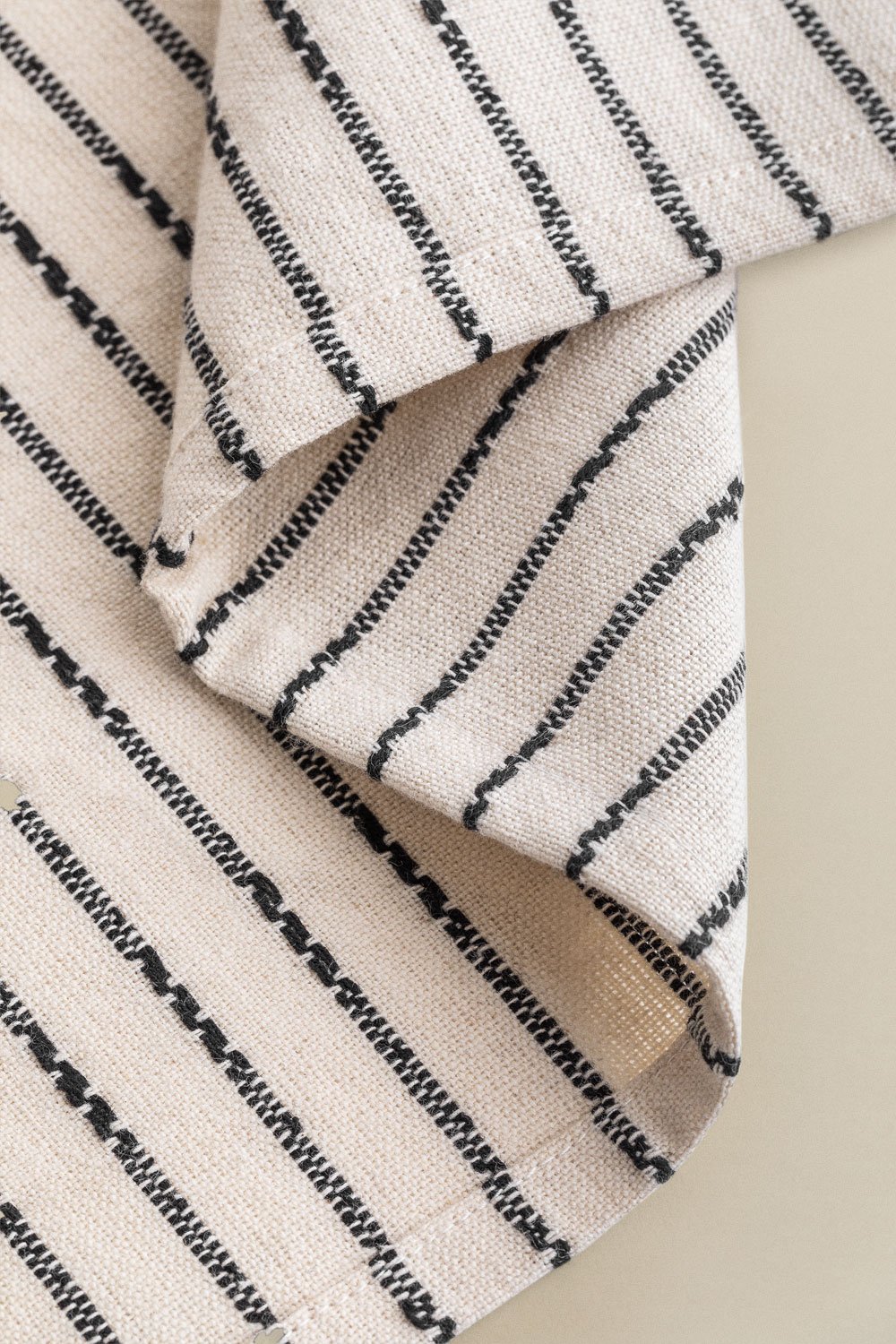 Set de 2 serviettes en coton Oziel, image de la galerie 6