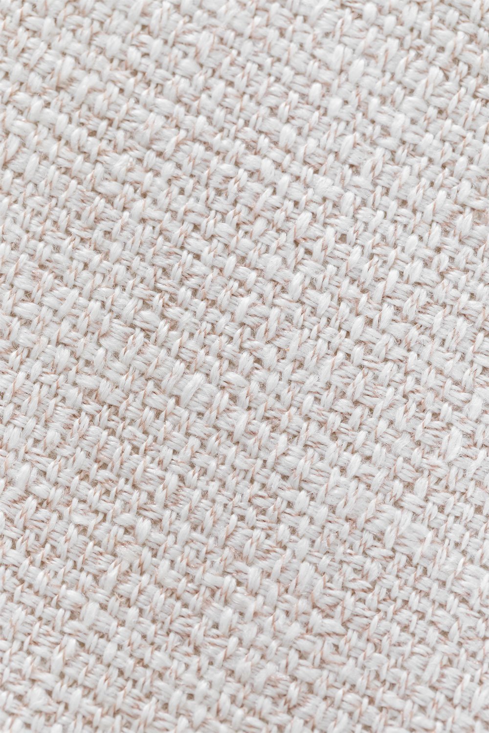 Pouf rond rembourré Berkeleni avec plateau et rangement, image de la galerie 7