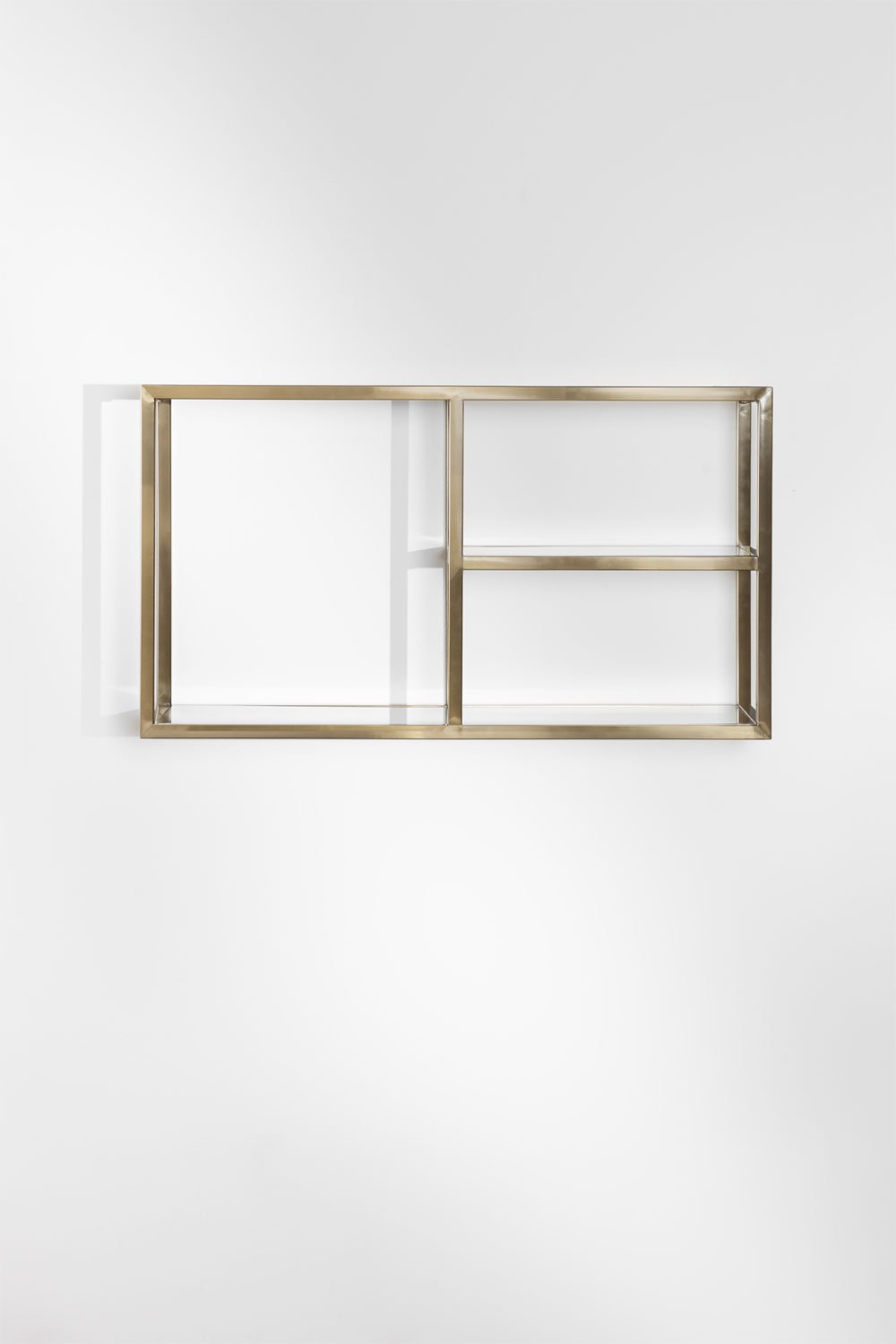 Étagère Murale en Verre et Acier Amelia, image de la galerie 4