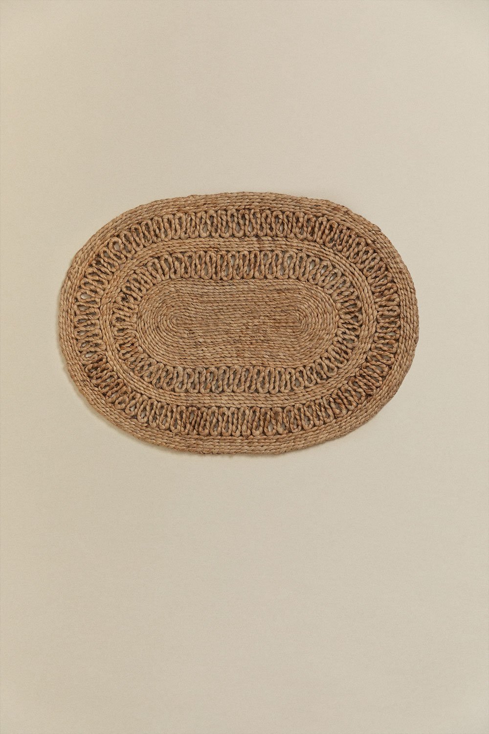 Paillasson Ovale en Jute (62.5x44 cm) Koblet, image de la galerie 2