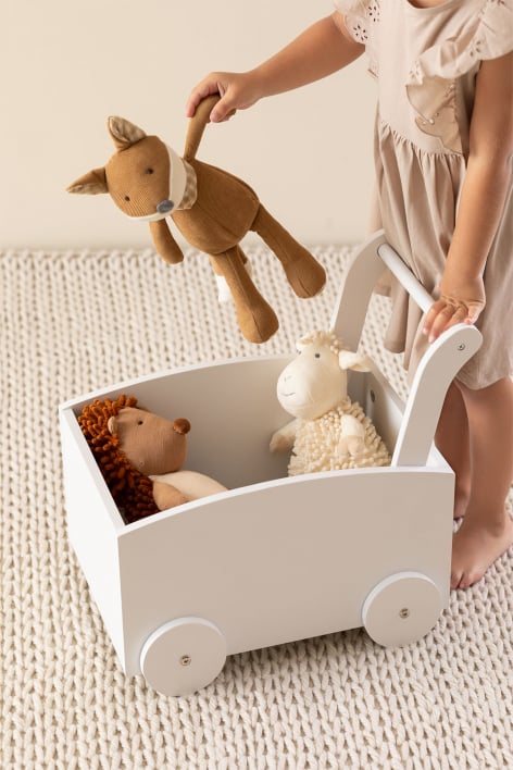 Chariot de Rangement en Bois Pixie Kids