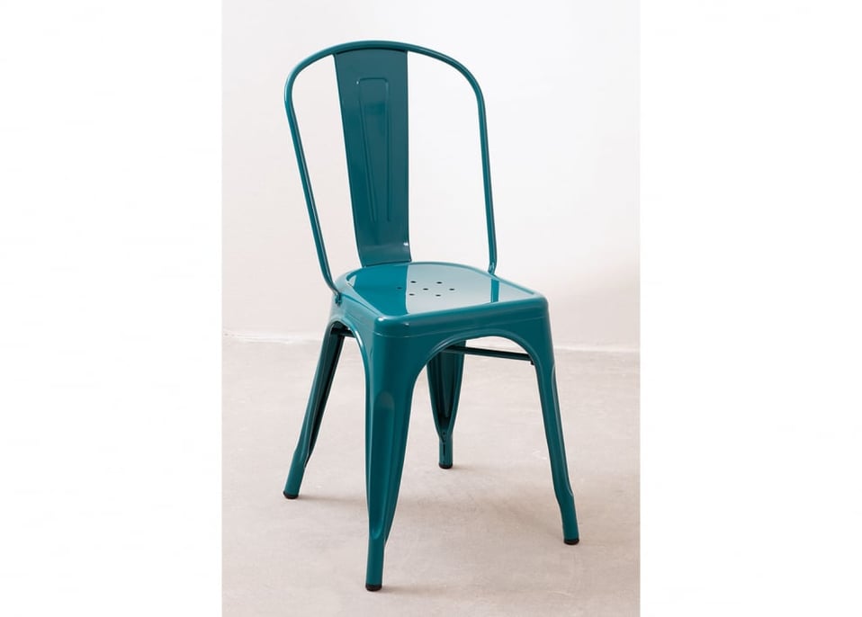 Chaise empilable LIX - Bleu Turquoise