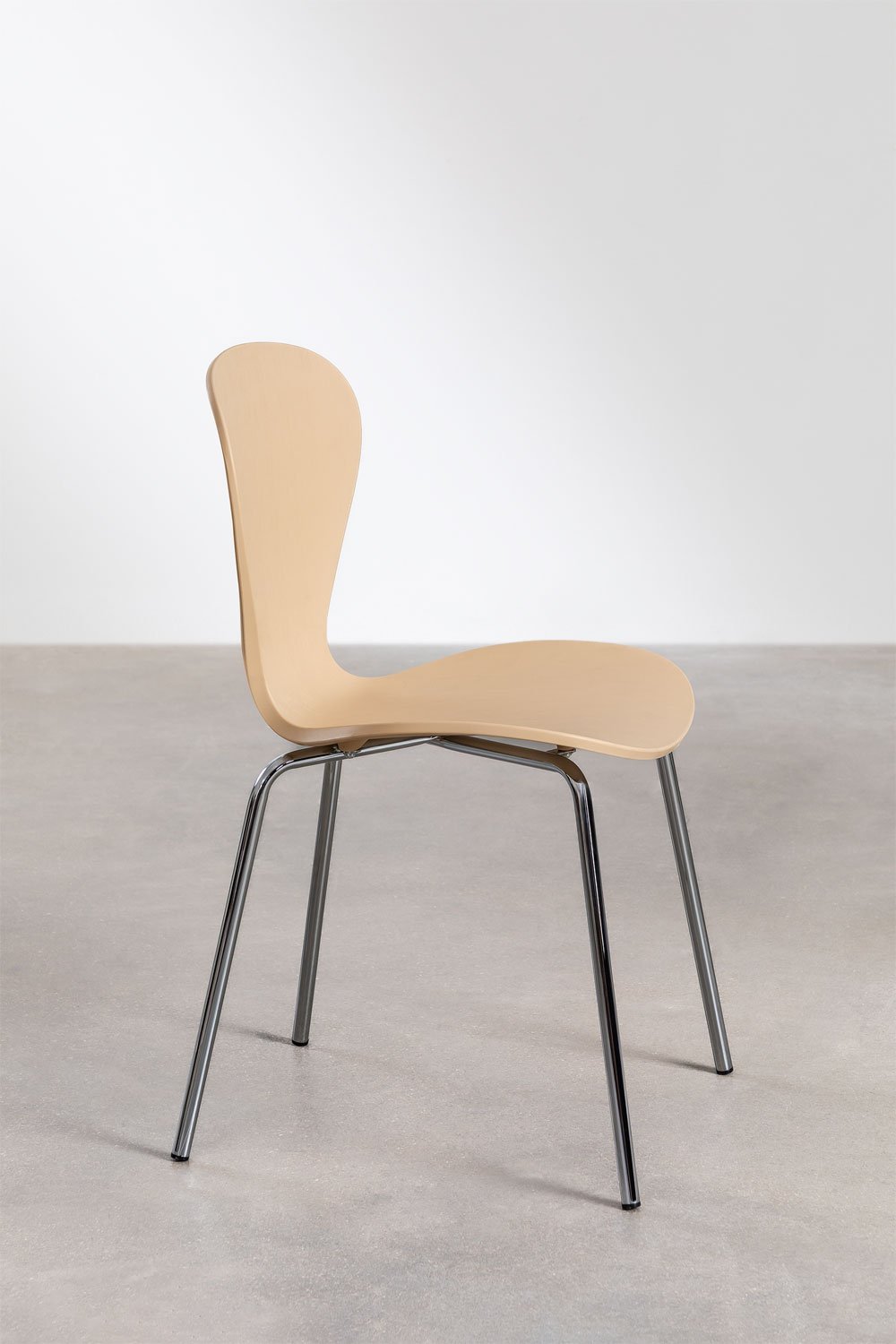 Chaise de salle à manger empilable Uit, image de la galerie 2