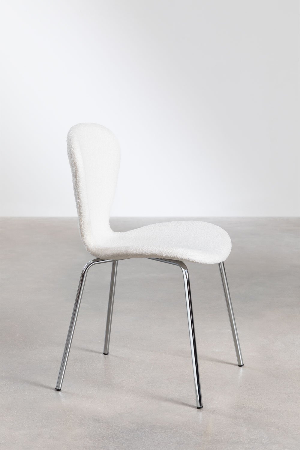 Chaise de salle à manger empilable en chenille Uit, image de la galerie 2