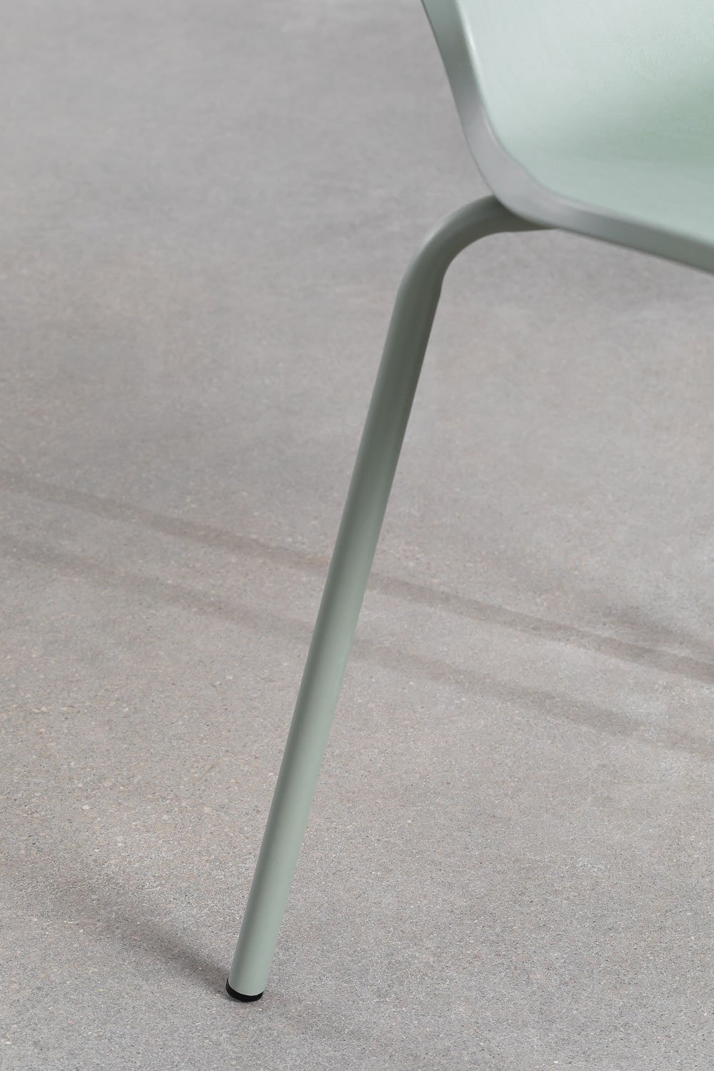 Pack de 2 chaises de salle à manger empilables en polypropylène et fer Uit Colors, image de la galerie 6