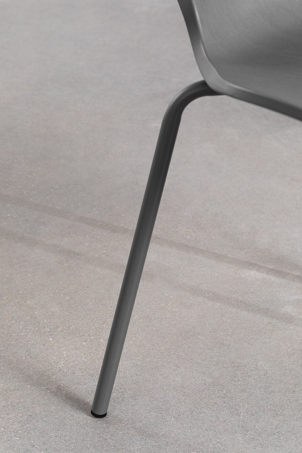 Pack de 4 chaises de salle à manger empilables en polypropylène et fer Uit Colors, image de la galerie 6