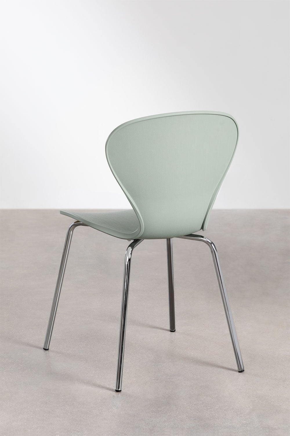 Lot de 4 chaises de salle à manger empilables, image de la galerie 3