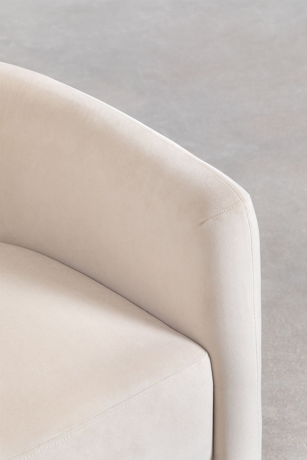 Chaise de salle à manger en velours Xastru, image de la galerie 5