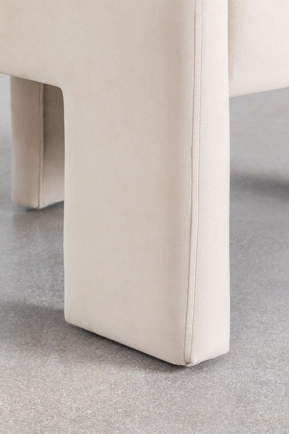 Pack de 4 chaises de salle à manger en velours Xastru, image de la galerie 6