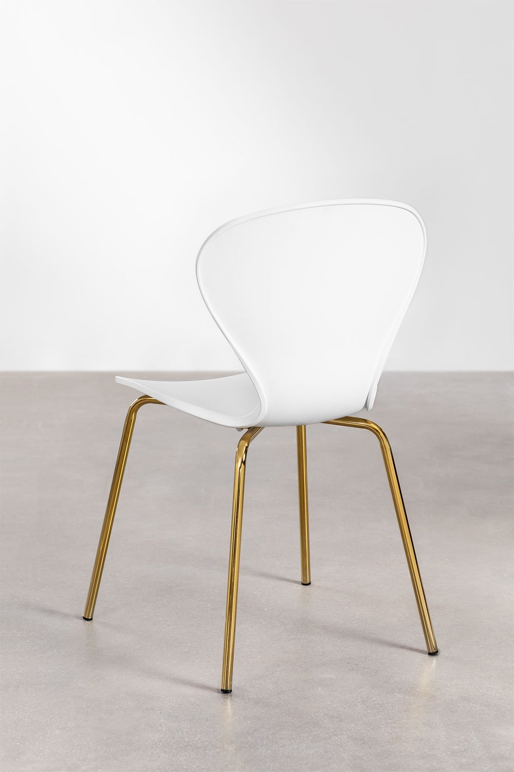 Chaise de salle à manger empilable en polypropylène et fer Uit, image de la galerie 3