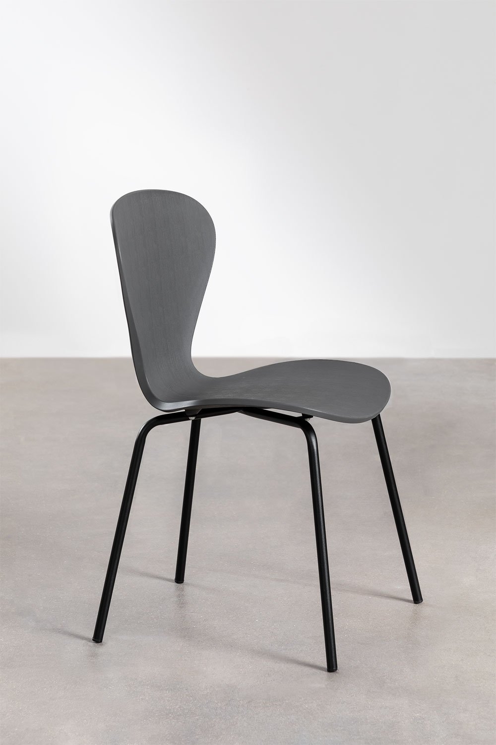 Chaise de salle à manger empilable Uit, image de la galerie 2