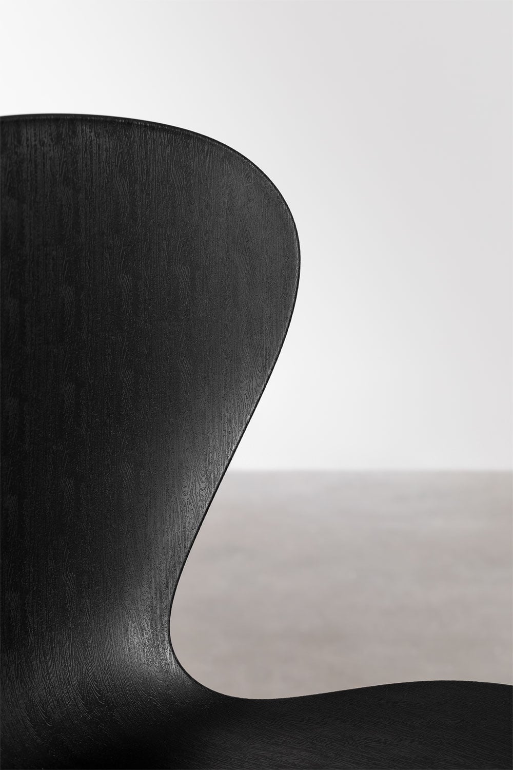 Lot de 4 chaises de salle à manger empilables, image de la galerie 4