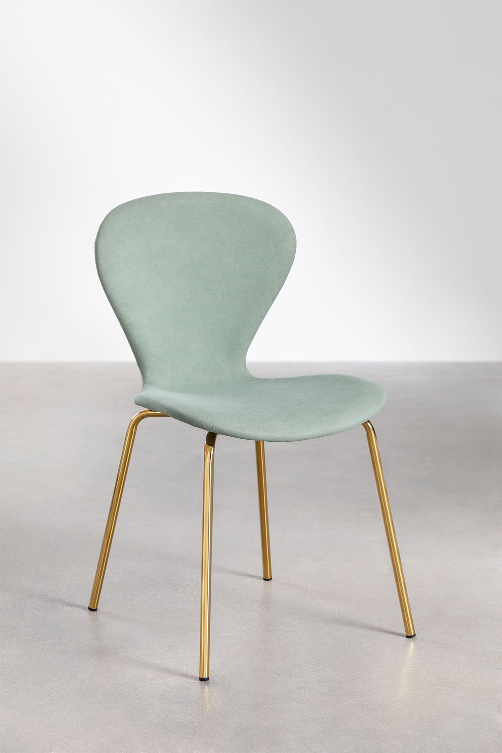 Chaise de salle à manger empilable rembourrée Uit, image de la galerie 1