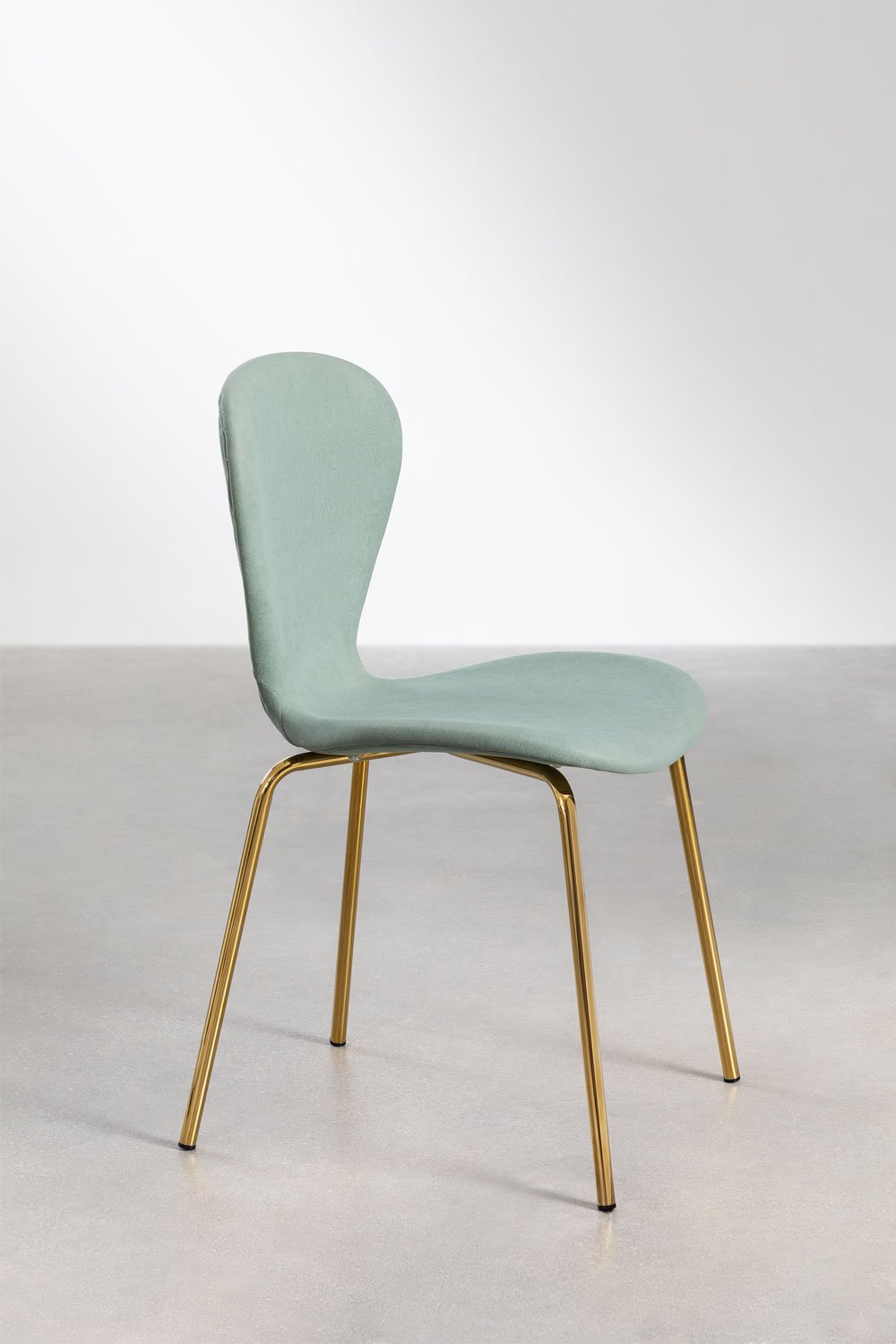 Chaise de salle à manger empilable rembourrée Uit, image de la galerie 2