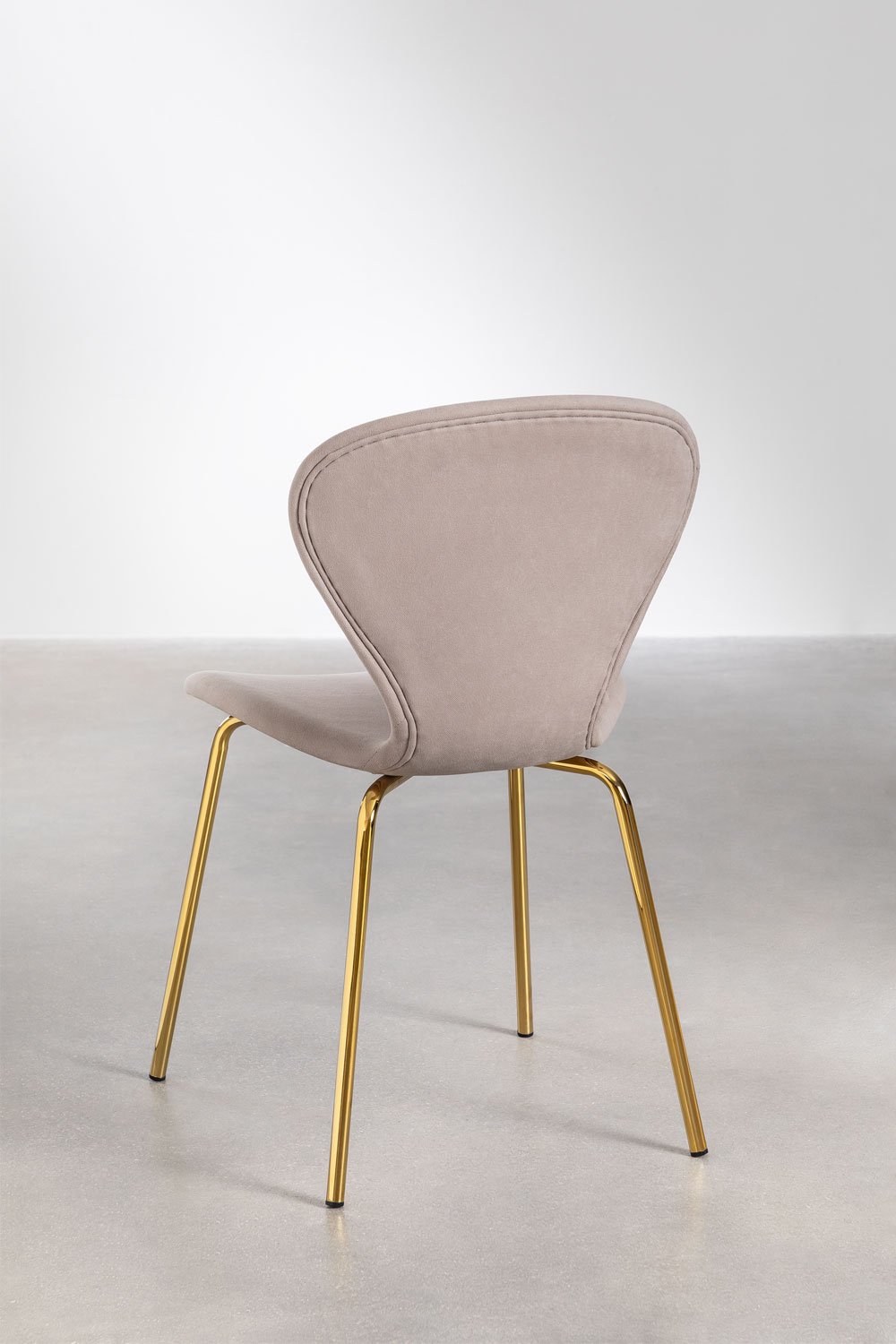 Chaise de salle à manger empilable rembourrée Uit, image de la galerie 4