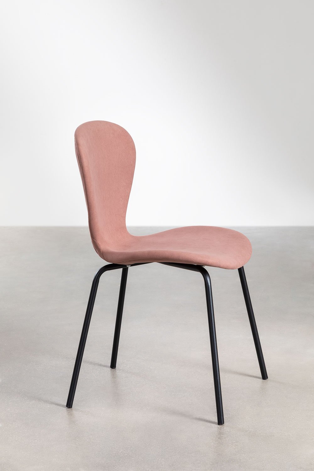 Chaise de salle à manger empilable rembourrée Uit, image de la galerie 2