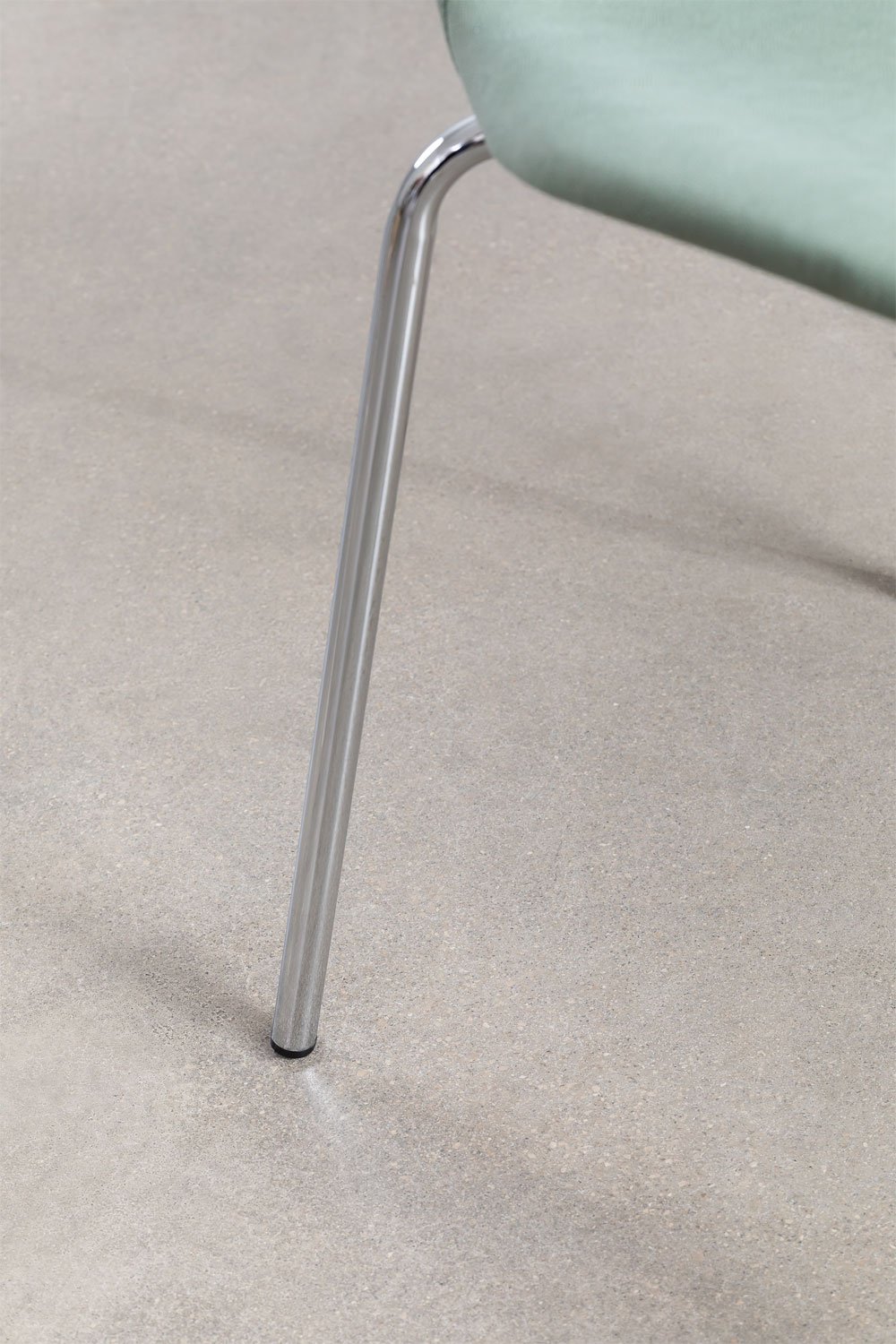 Lot de 4 chaises de salle à manger empilables rembourrées Uit, image de la galerie 6