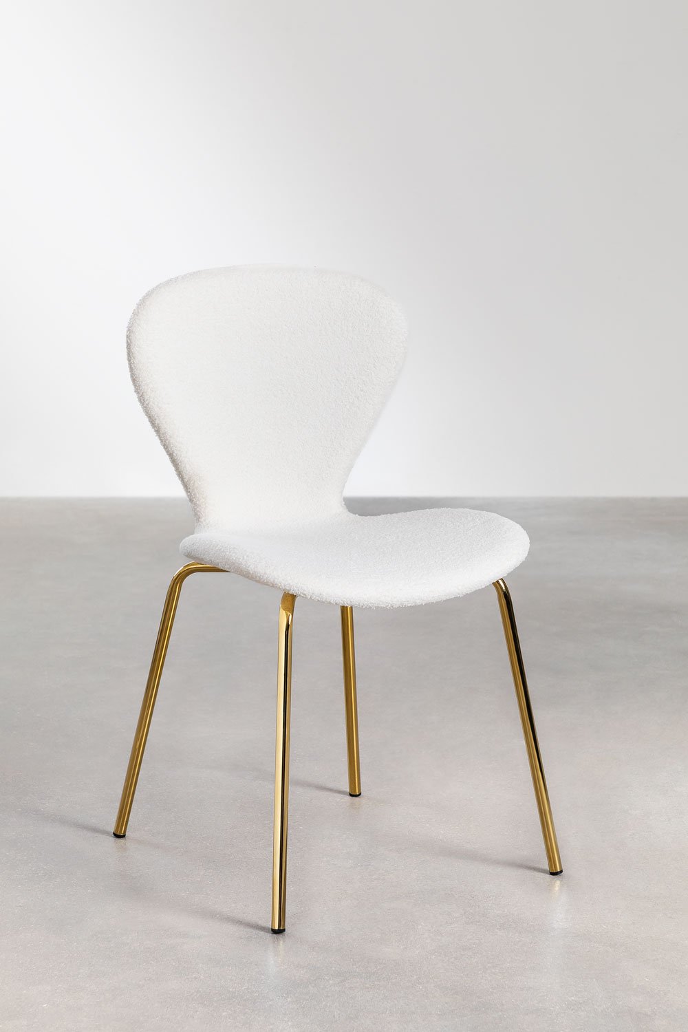 Chaise de salle à manger empilable en chenille Uit, image de la galerie 2