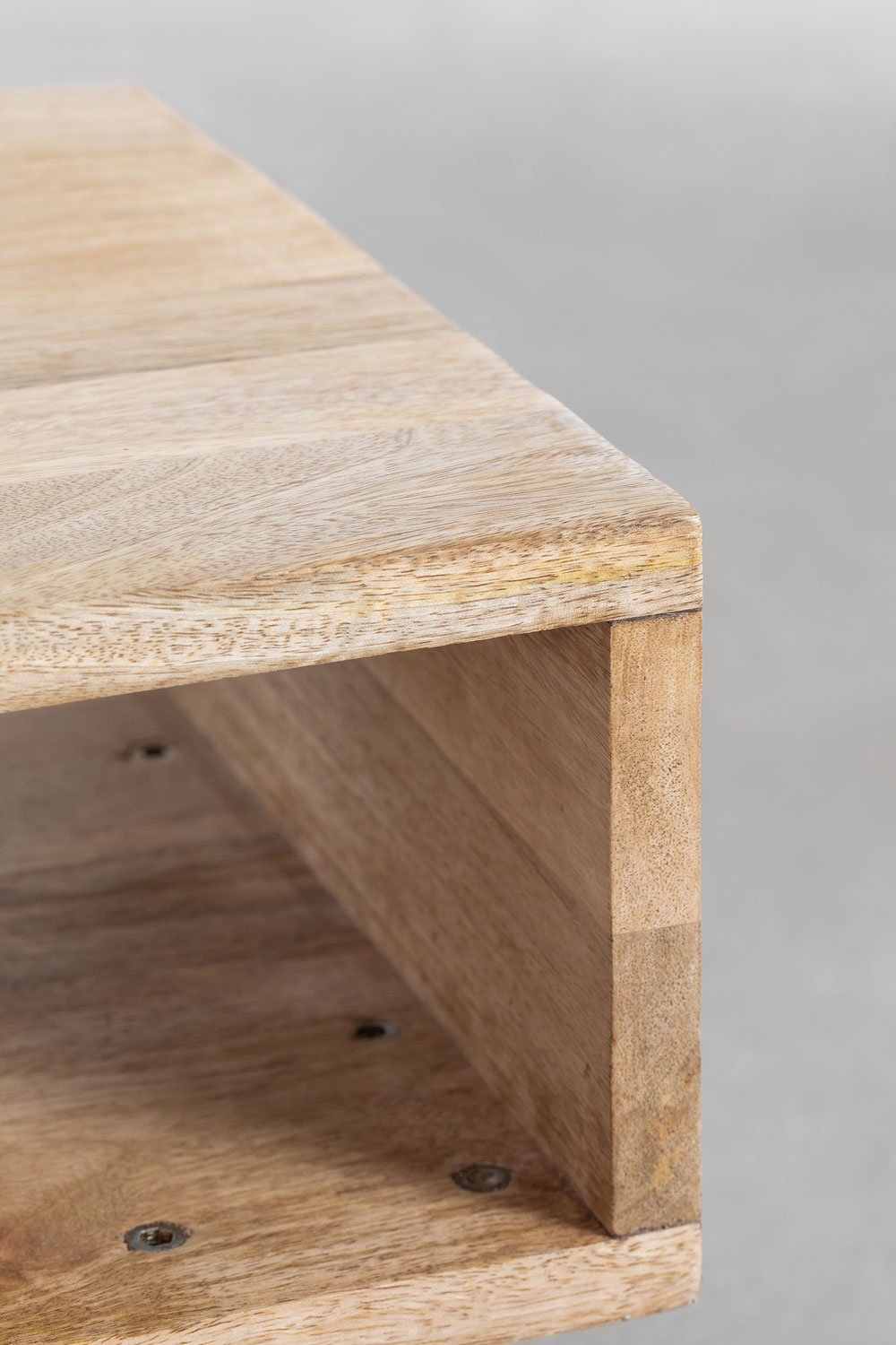Table de chevet en bois recyclé Tital, image de la galerie 5