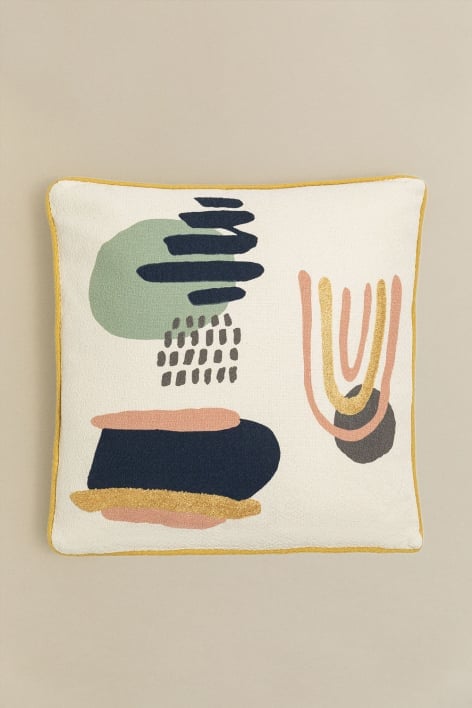 Coussin Carré en Coton (45x45 cm) Galvin