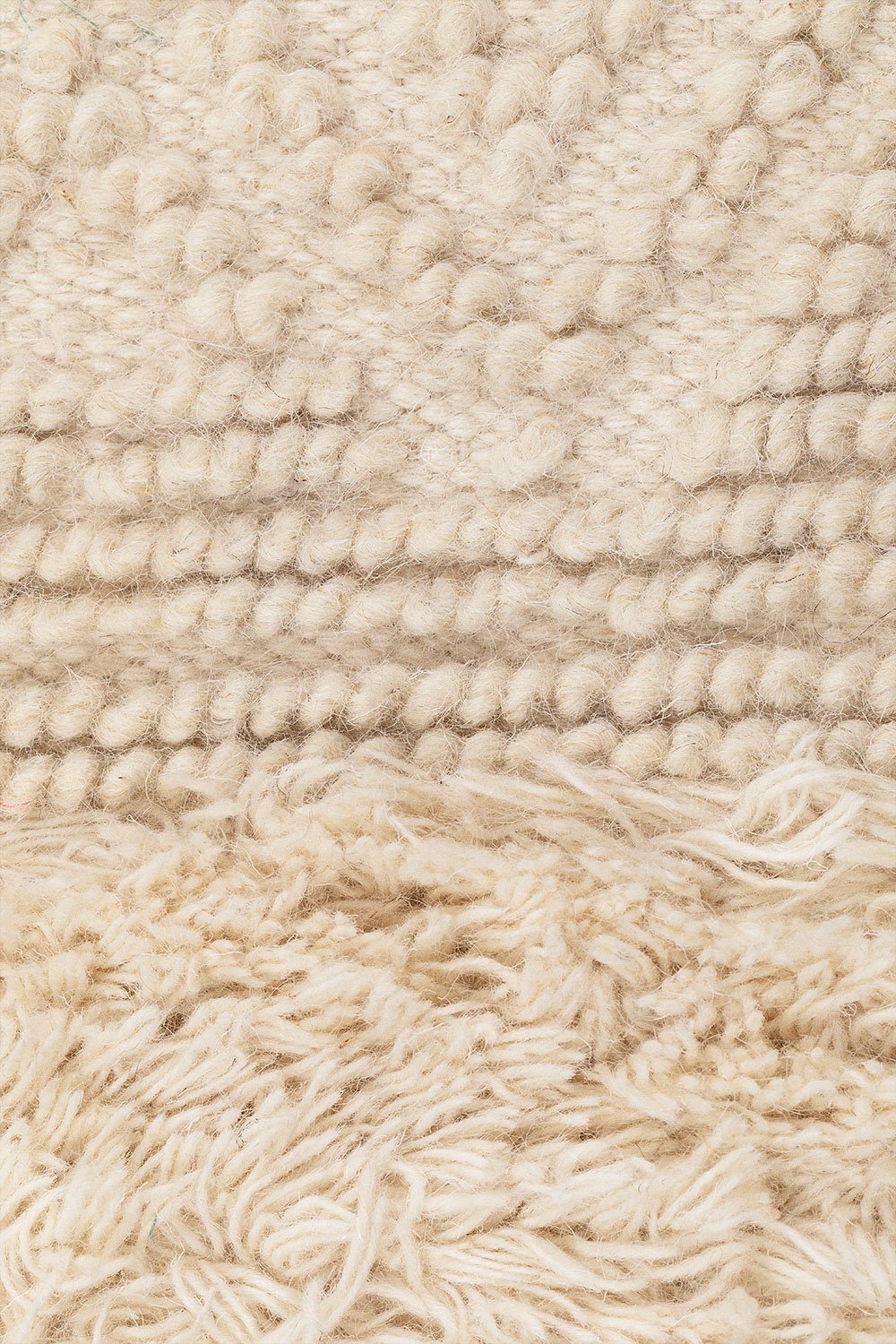 Tapis d'extérieur en jute (300x200 cm) Eilyn SKLUM Beige Crème