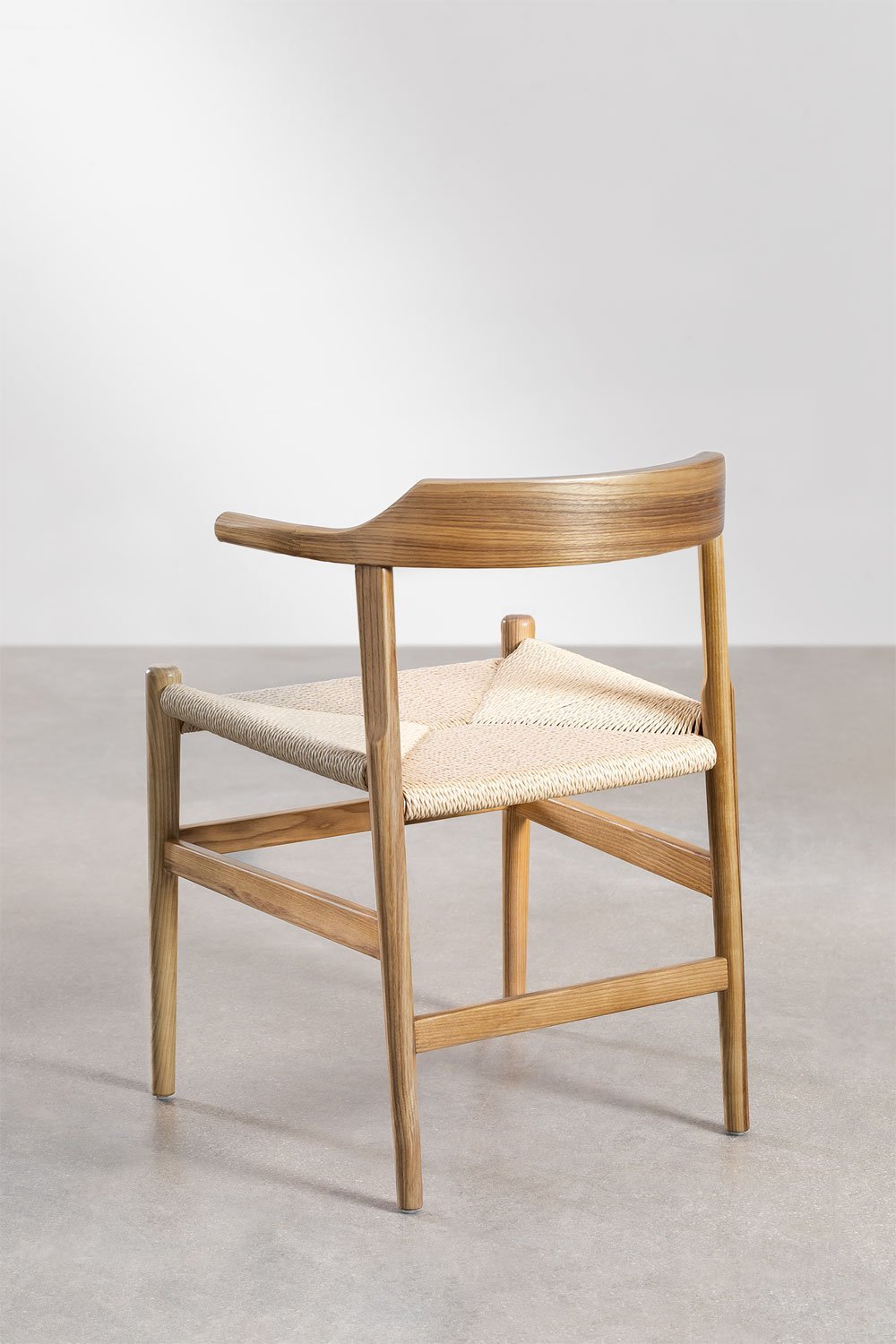 Nouvelle chaise de salle à manger en bois de frêne Noel, image de la galerie 5