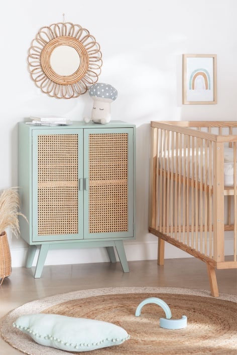 Buffet 2 portes en bois Ralik Colors Design