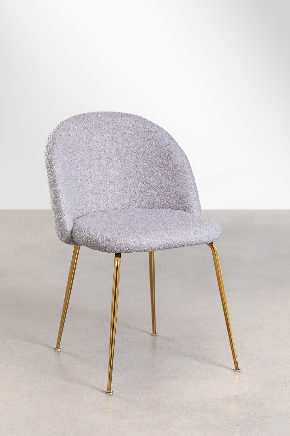 Chaise de salle à manger en Chenille Kana Design, image de la galerie 1