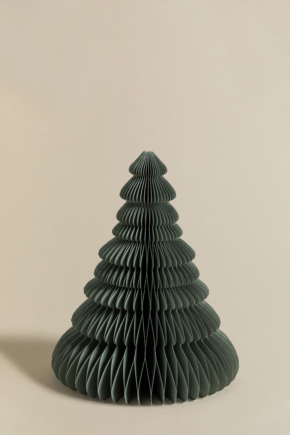 Sapin de Noël en papier Noëlle, image de la galerie 1