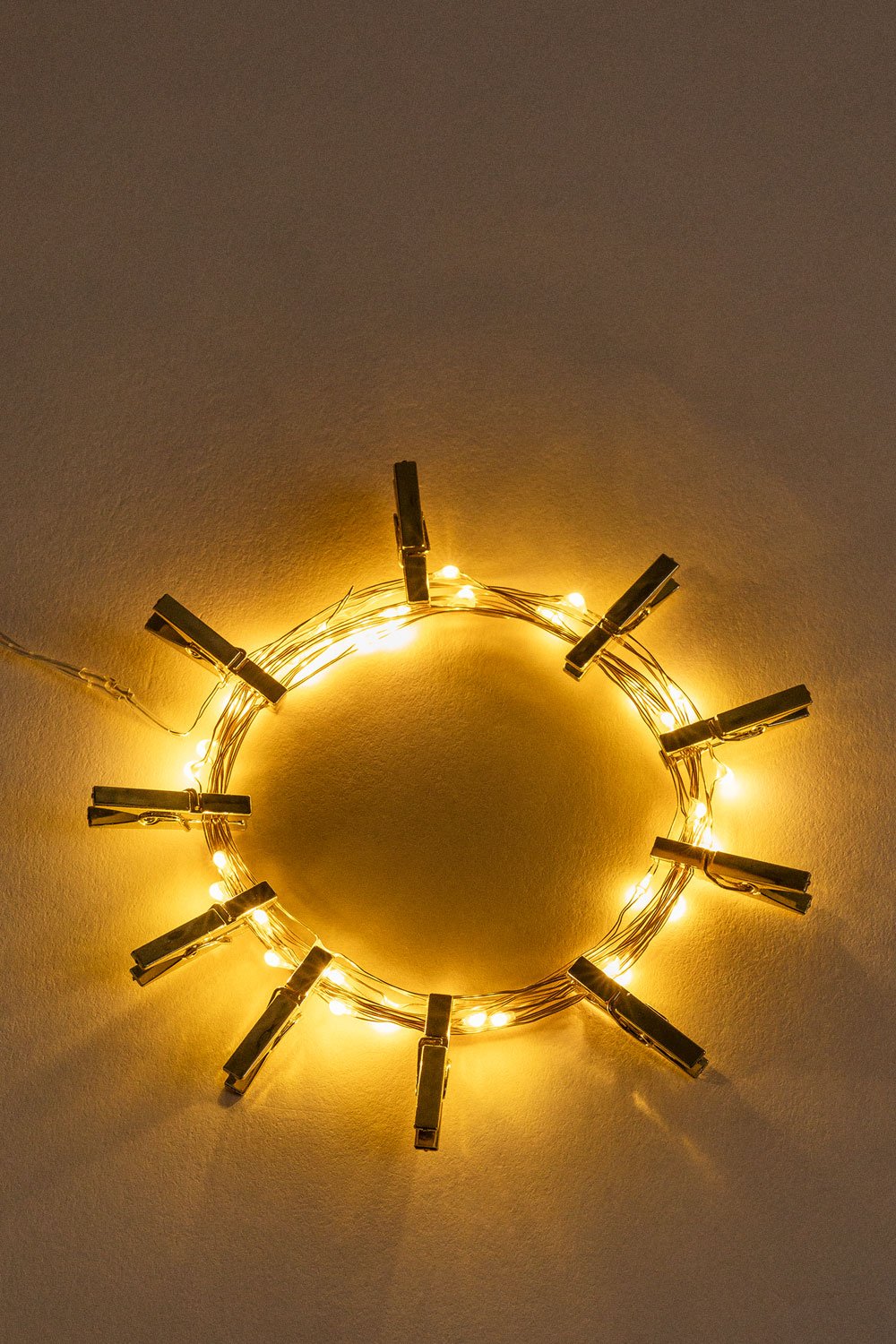 Guirlande décorative LED avec pinces (3,50 m) Inça, image de la galerie 1