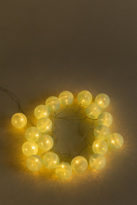 Guirlande lumineuse LED décorative aigue-marine (3,30 m) Adda