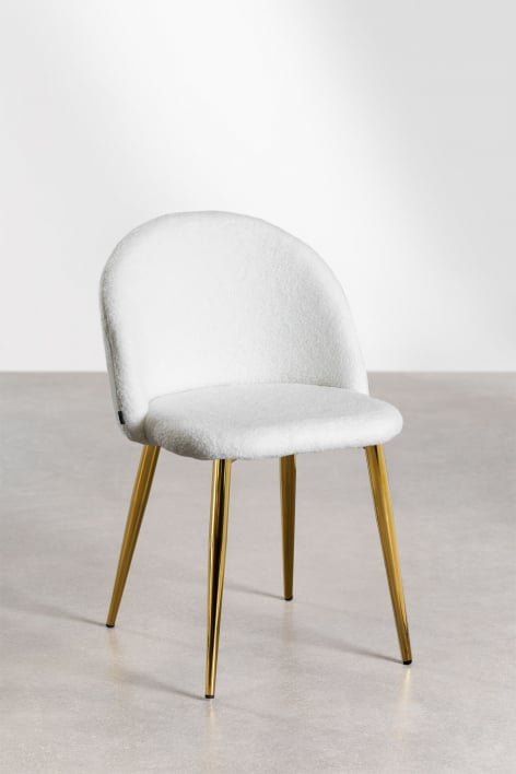 Pack de 2 chaises de salle à manger en Borreguito Kana
