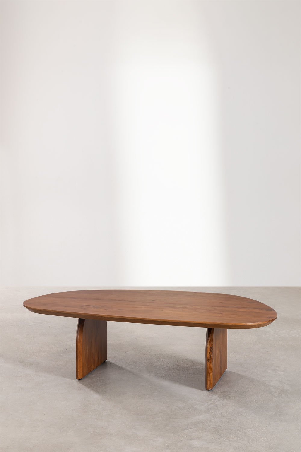 Table basse en bois d'acacia Bedum (135x80 cm), image de la galerie 5