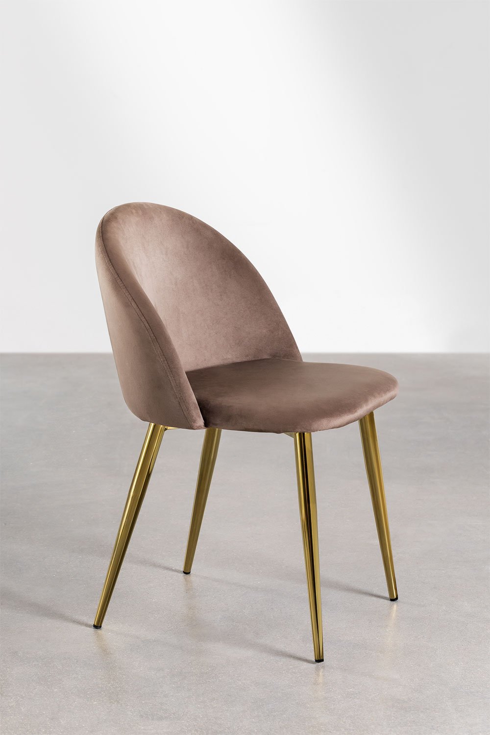 lot 4 Chaises en Velours Kana, image de la galerie 2