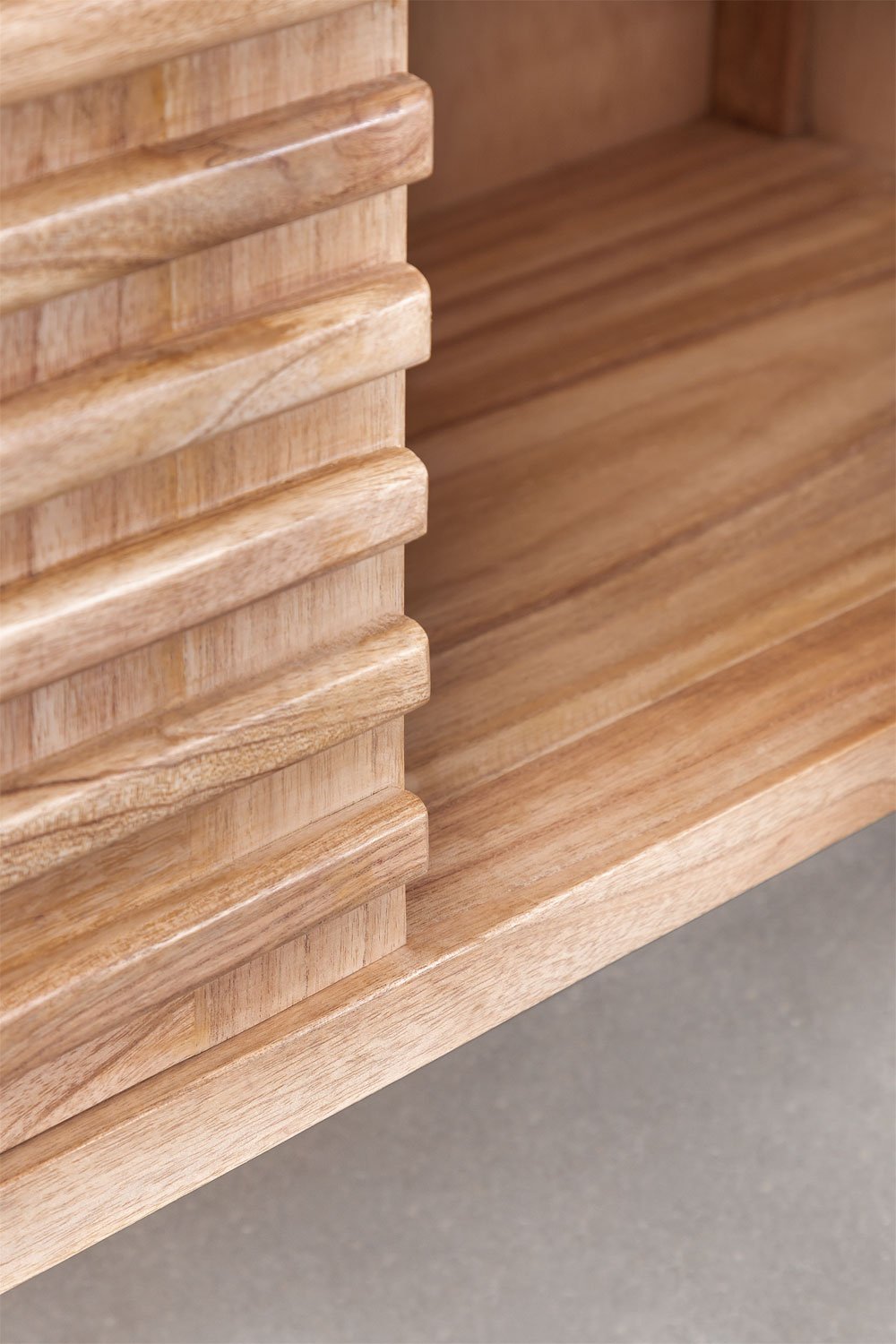 Buffet 145x35 cm en bois Deleyna, image de la galerie 5