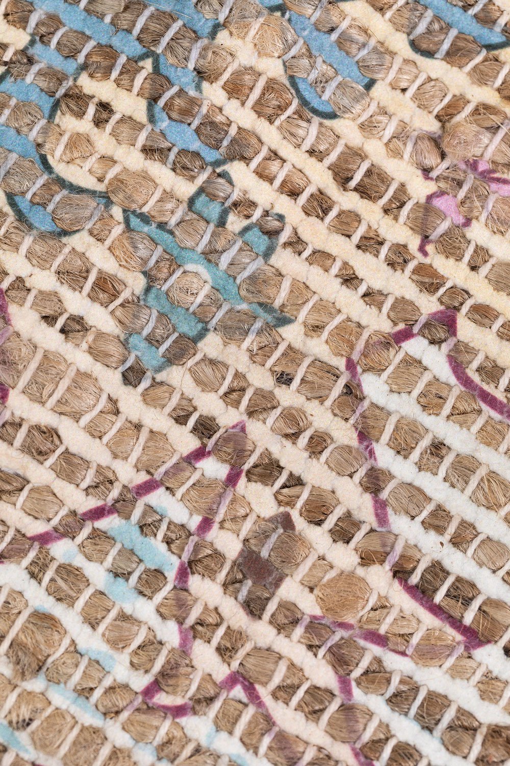 Tapis en jute et tissu (260x170 cm) Demir, image de la galerie 2