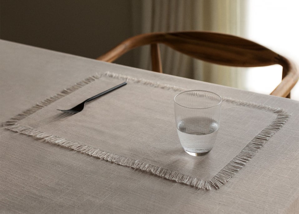 Nappe : votre linge de table en coton ou en polyester