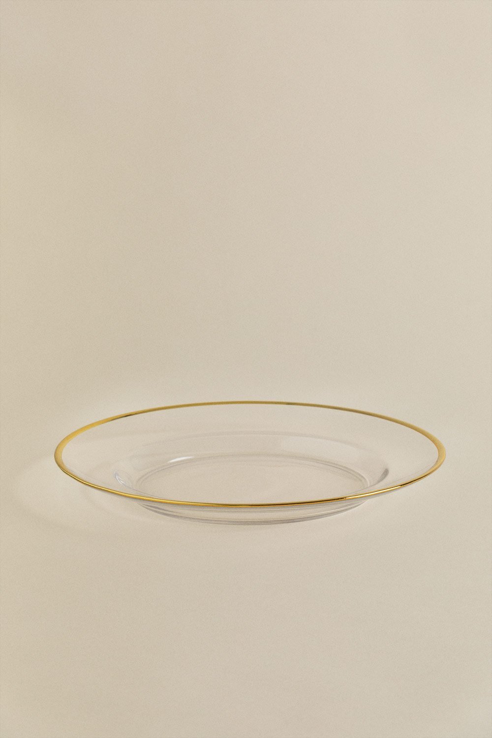 Pack de 4 Assiettes Plates en Verre Arely, image de la galerie 2