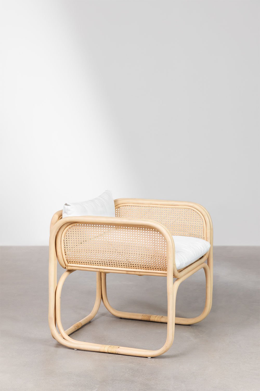 Fauteuil de jardin en rotin Wilbert, image de la galerie 3