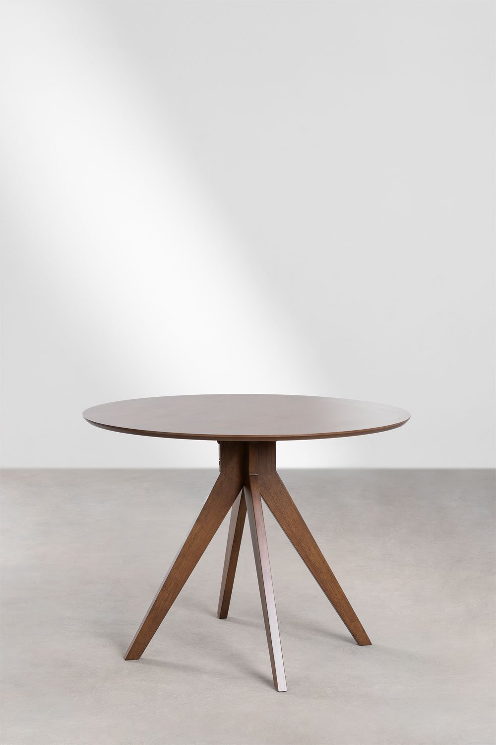 Table à manger ronde en bois (Ø100 cm) Sekiz   , image de la galerie 2