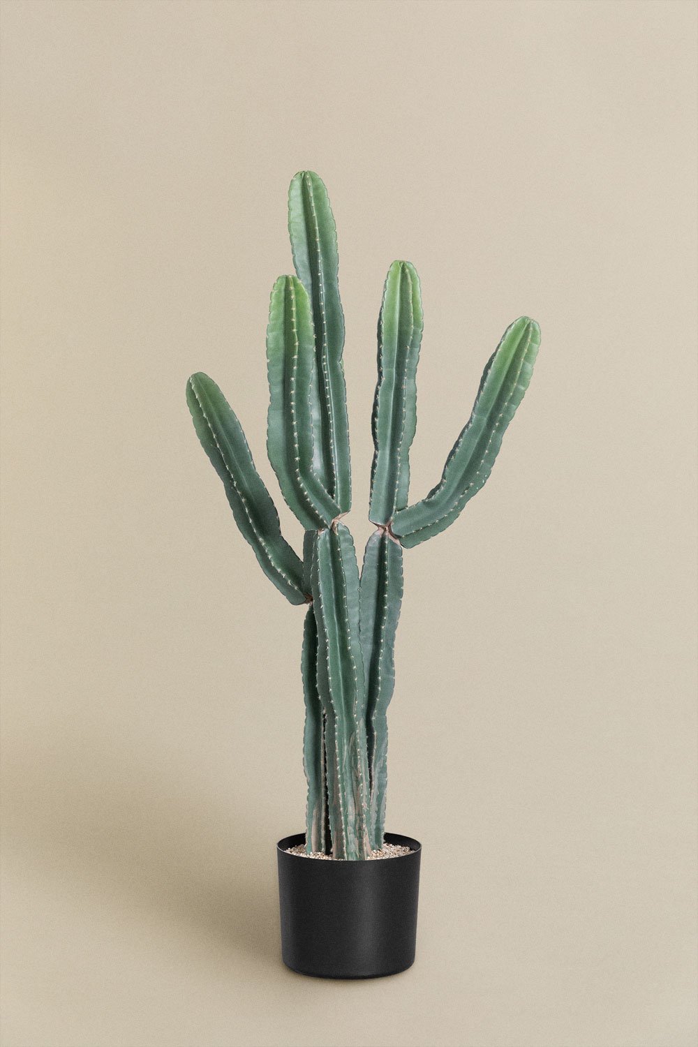 Cactus Euphorbe Artificiel 130 cm, image de la galerie 1