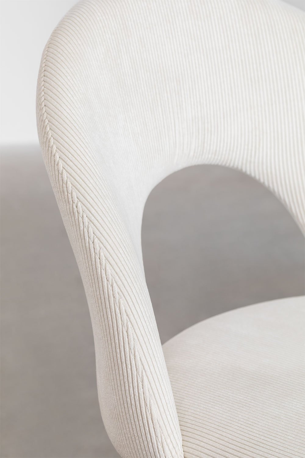 Pack de 4 chaises de salle à manger en velours Glorys    RECONFI, image de la galerie 5