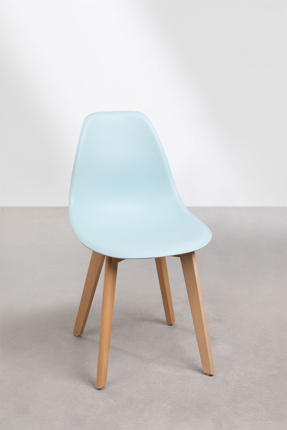 Lot 2 Chaises de salle à manger Scand Nordic, image de la galerie 1