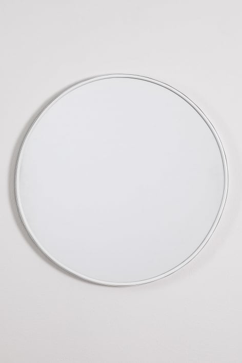 Miroir rond en métal (Ø50 cm) Alnie