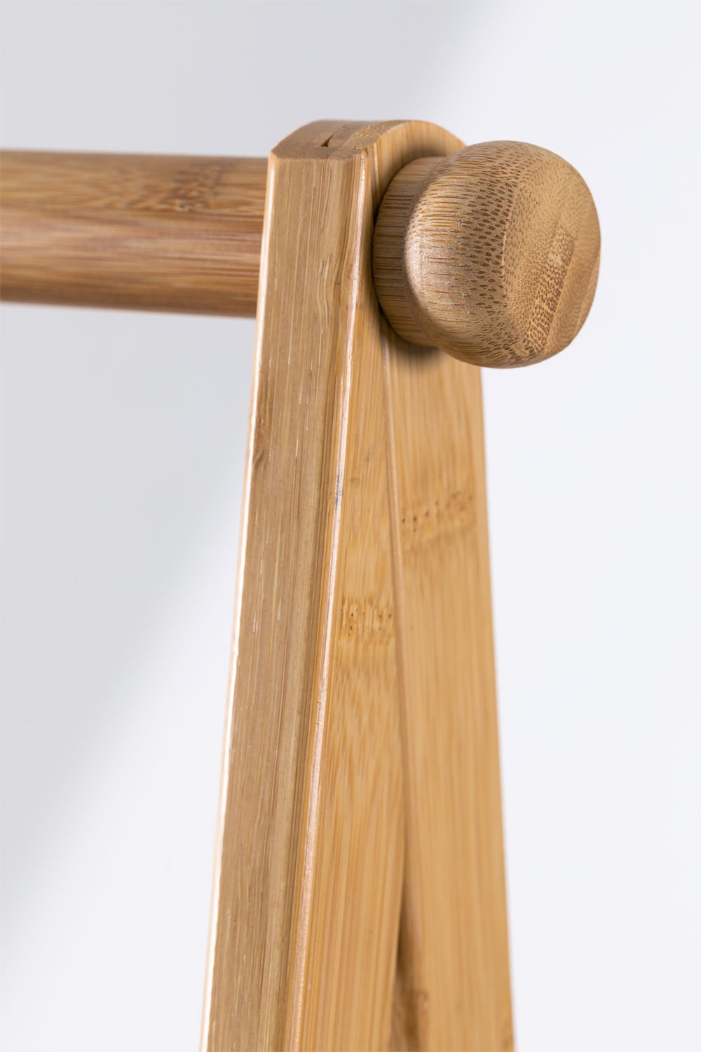 Porte-manteau en bambou Kerk avec étagère à chaussures, image de la galerie 5