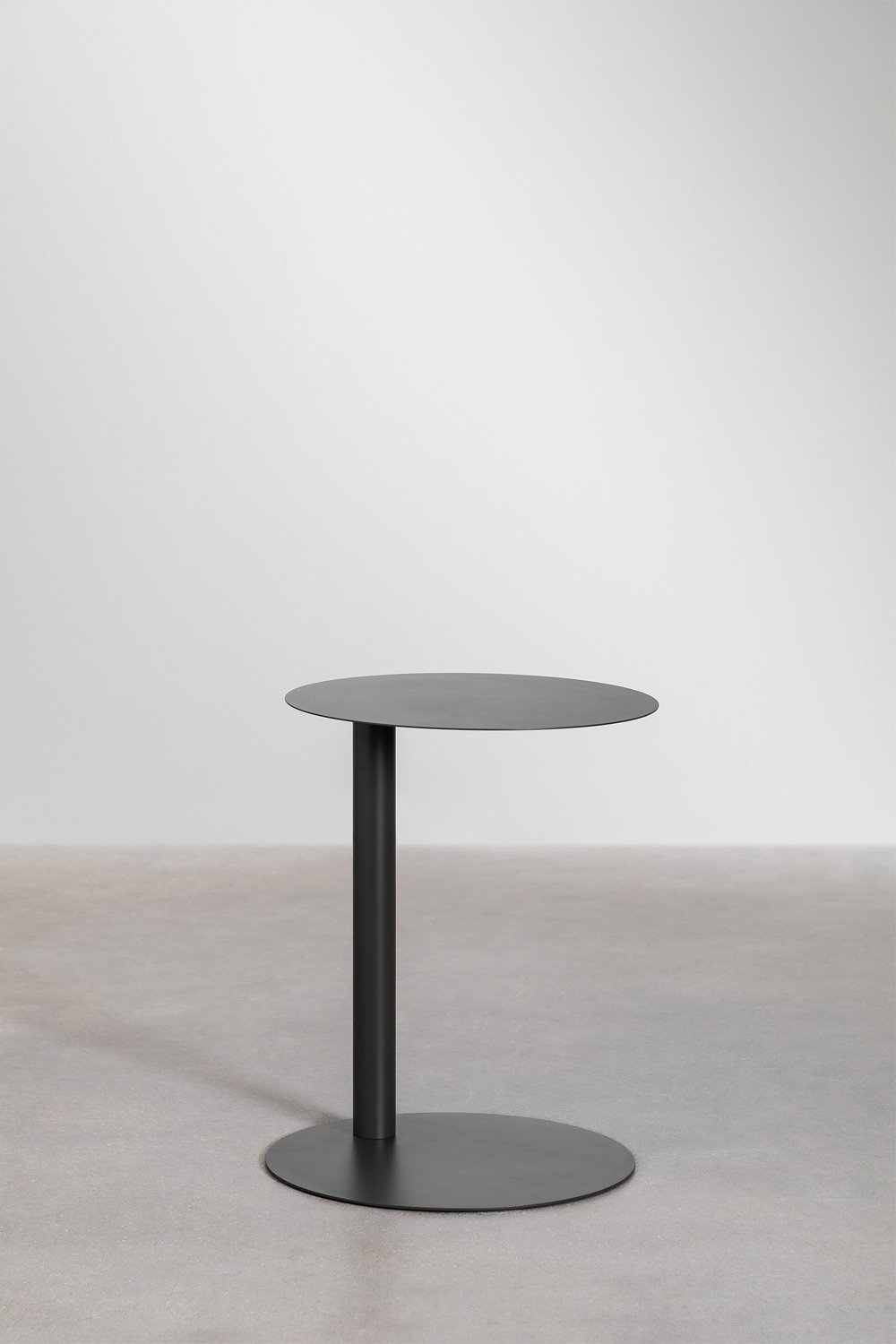 Table d'appoint ronde en acier (Ø40 cm) Yannik, image de la galerie 2