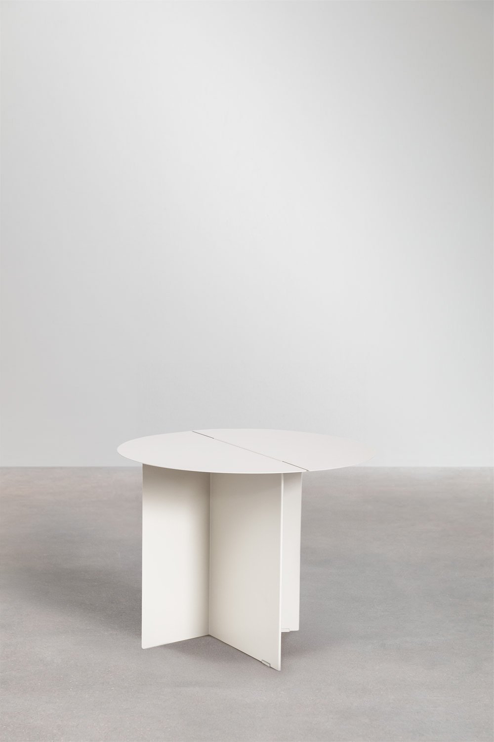 Table d'appoint ronde en acier Gromit , image de la galerie 1