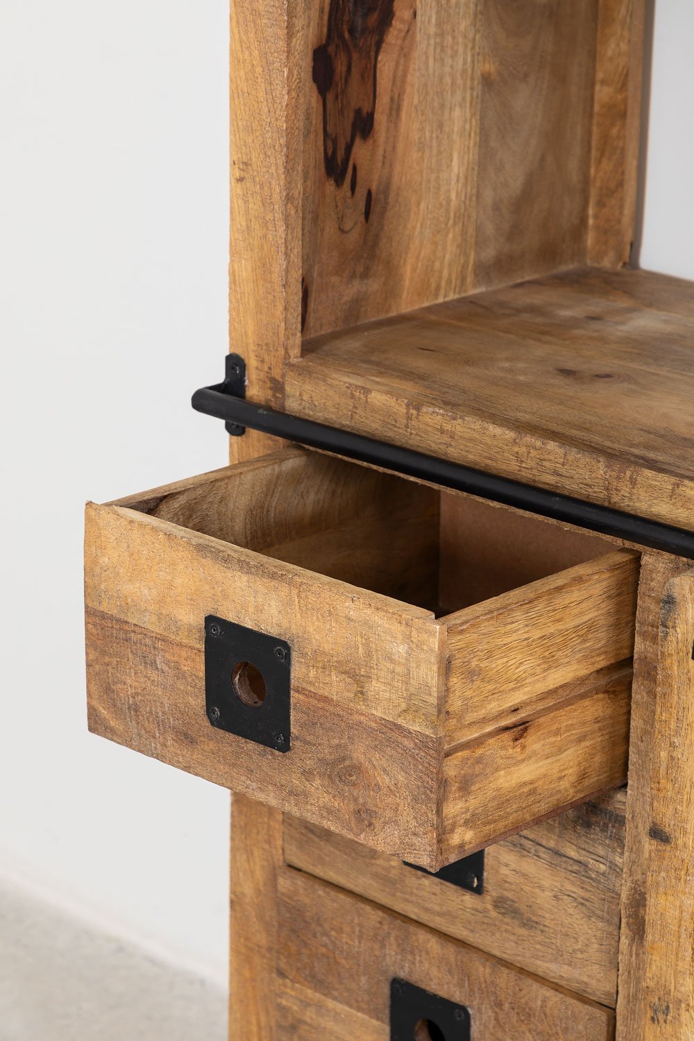 Armoire Uain en manguier avec quatre tiroirs, image de la galerie 4